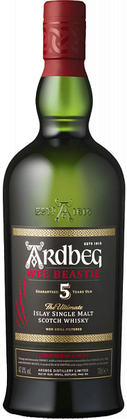 Ardbeg Wee Beastie Single Malt Scotch Whisky, 0.7 л