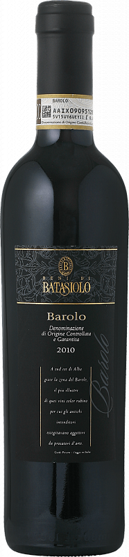 Вино Бароло DOCG Батазиоло 2016 0.375л