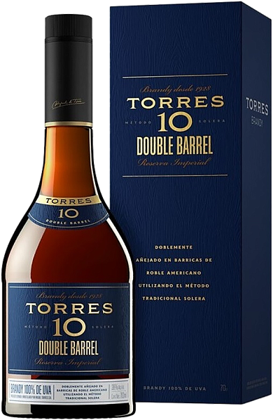Бренди Torres 10 Double Barrel (gift box), 0.7 л