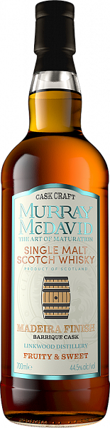 Виски Murray McDavid Cask Craft Madeira Finish Single Malt Scotch Whisky, 0.7 л