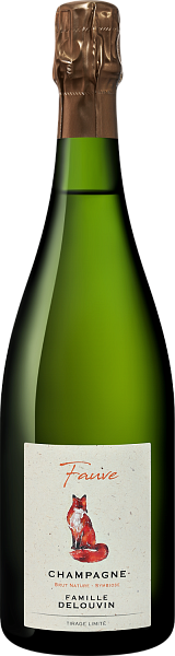 Шампанское Fauve Brut Nature Champagne AOC Famille Delouvin, 0.75 л