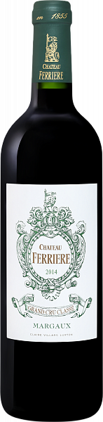 Вино Chateau Ferriere Margaux AOC, 0.75 л