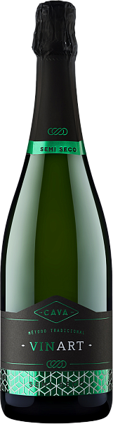 Игристое вино Vinart Semi Seco Cava DO Garcia Carrion, 0.75 л