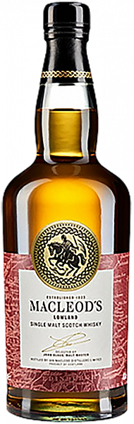Виски Macleod's Lowland Single Malt Scotch Whisky, 0.7 л