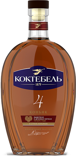 Коньяк Koktebel 4 y.o., 0.5 л в Курске