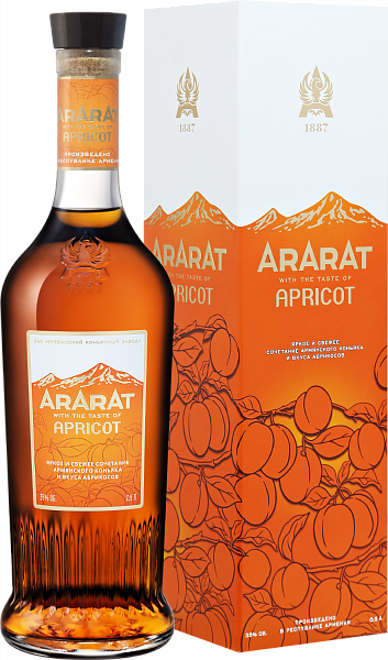 ARARAT Apricot (gift box), 0.5 л