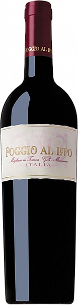 Вино Poggio al Lupo Cabernet Sauvignon Toscana IGT Sette Ponti, 0.75 л