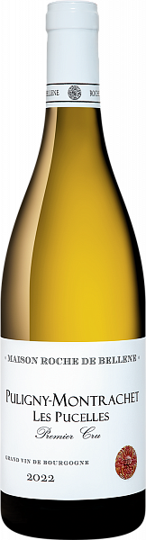 Вино Les Pucelles Puligny-Montrachet 1er Cru AOC Maison Roche de Bellene, 0.75 л