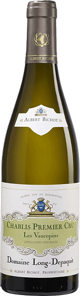 Вино Domaine Long-Depaquit Les Vaucopins Chablis 1er Cru AOC Albert Bichot, 0.75 л
