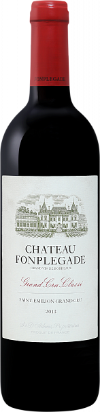 Вино Chateau Fonplegade Grand Cru Classe Saint-Emilion Grand Cru AOC, 0.75 л