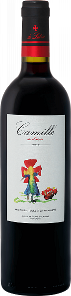 Вино Camille de Labrie Bordeaux AOC Chateau Croix de Labrie, 0.75 л