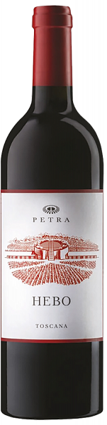 Красное полусухое вино Hebo Toscana IGT Petra, 0.75 л