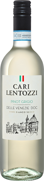 Cari Lentozzi Pinot Grigio delle Venezie DOC Villa Degli Olmi, 0.75 л