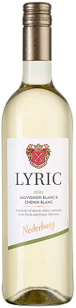 Белое полусухое вино Nederburg Lyric Sauvignon Chenin Chardonnay, 0.75 л