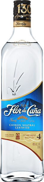 Ром Flor de Cana 4 Extra Seco Licorera de Nicaragua, 0.75 л в Саратове