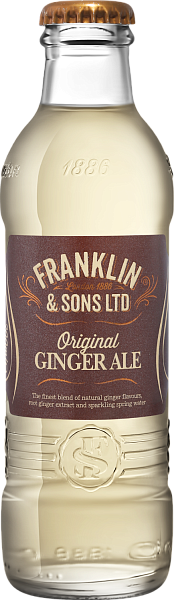 Тоник Franklin & Sons Original Ginger Ale, 0.2 л