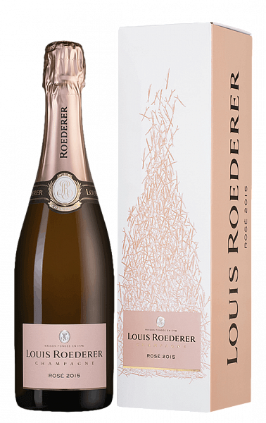 Brut Rose Champagne AOC Louis Roederer (gift box) , 0.75 л