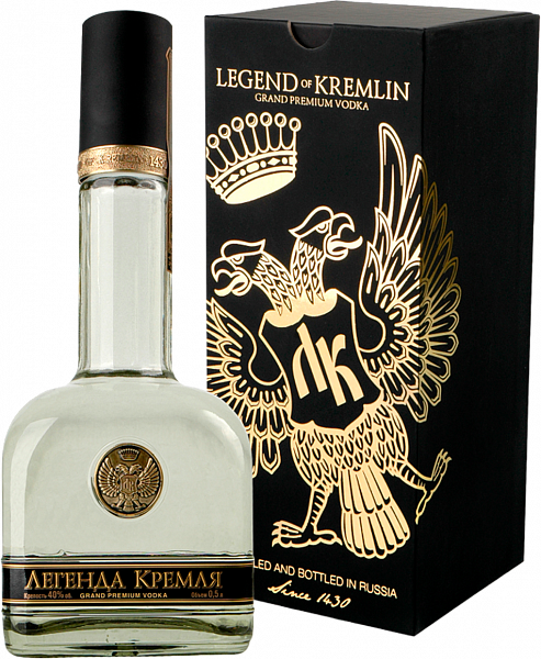 Водка Legend of Kremlin (gift box), 0.5 л