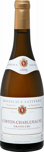 Вино Corton Charlemagne Grand Cru AOC Boisseaux-Estivant, 0.75 л
