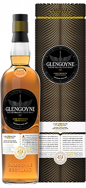 Виски Glengoyne Cask Strength Batch 9 (59,6%) Highland Single Malt Scotch Whisky (gift box), 0.7 л