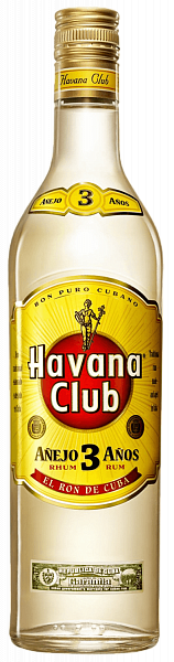 Rum Havana Club Anejo 3 y.o., 0.7 л