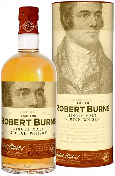 Arran Robert Burns Single Malt Scotch Whisky (gift box), 0.7 л