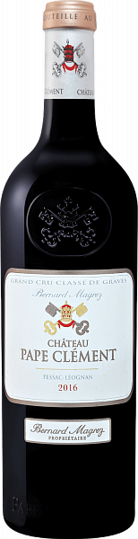 Вино Chateau Pape Clément Grand Cru Classe de Grave Pessac-Léognan AOC, 0.75 л