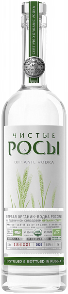 Vodka Chisti Rosi , 1 л
