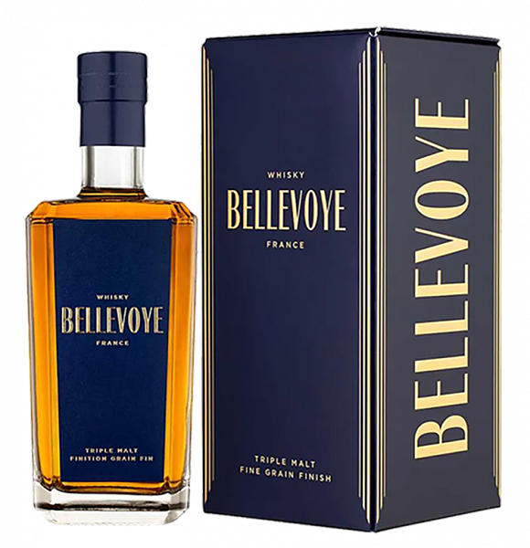 Виски Bellevoye Finition Grain Fin Blended French Whisky (gift box), 0.7 л