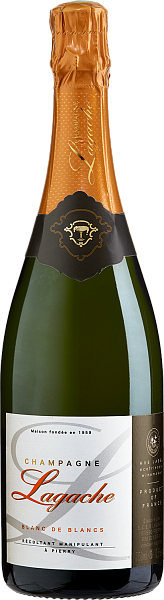 Шампанское Champagne Lagache Champagne AOC Blanc de Blancs Brut Reserve, 0.75 л в Нижнем Новгороде