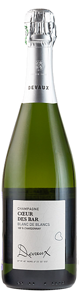 Шампанское Devaux Coeur des Bar Blanc de Blanc Brut Champagne AOC, 0.75 л