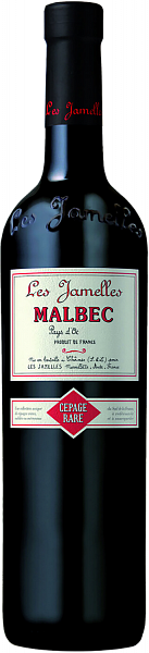 Les Petites Jamelles Cepage Rare Malbec Pays d'Oc IGP, 0.75 л