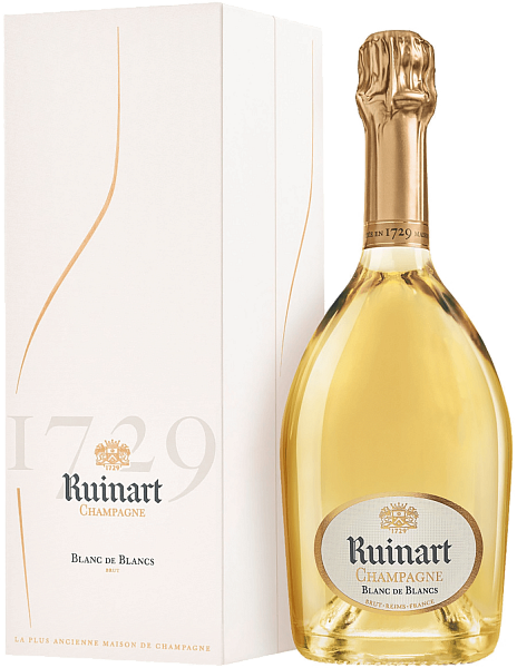 Шампанское Ruinart Blanc de Blanc Champagne AOC (gift box), 0.75 л