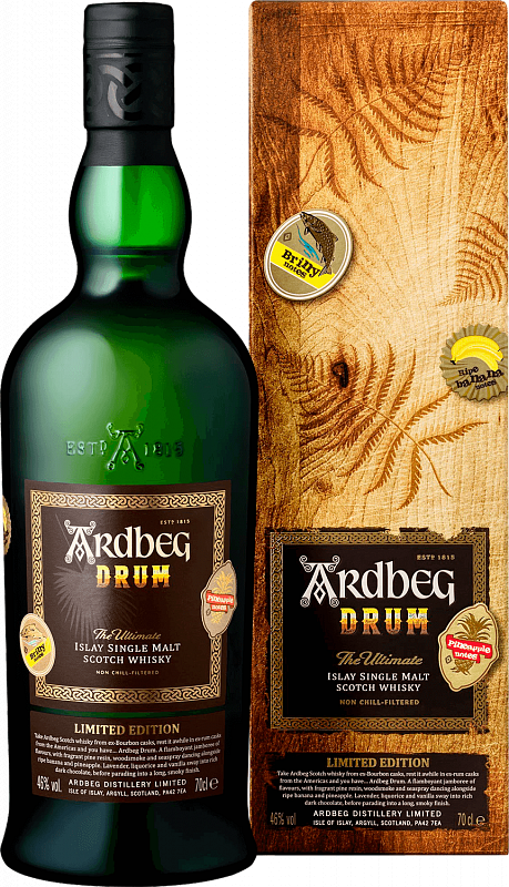 Ардбег Драм Айла односолодовый шотландский виски в подарочной упаковке 0.7 л