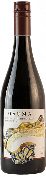 Вино Gauma Cabernet-Tempranillo Semisweet Bodegas del Saz, 0.75 л