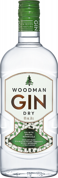 Woodman Gin Dry, 0.5 л