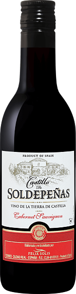 Вино Castillo de Soldepenas Cabernet Sauvignon Castilla VdT Felix Solis, 0.187 л