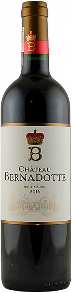 Вино Chateau Bernadotte Haut-Medoc AOC, 0.75 л