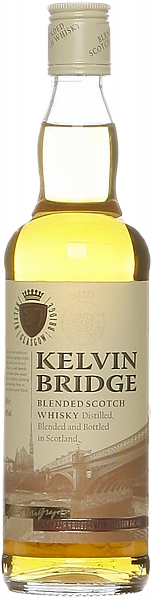 Виски Kelvin Bridge Blended Scotch Whisky, 0.7 л