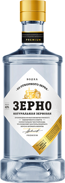 Водка Zerno, 1 л