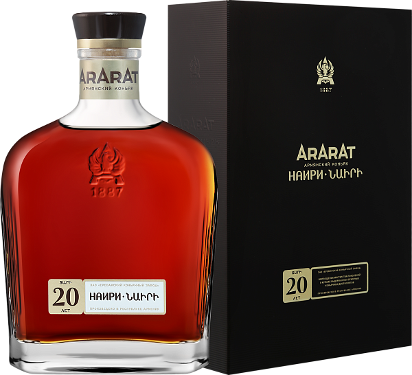 Коньяк Ararat Nairi 20 y.o (gift box), 0.5 л в Саратове