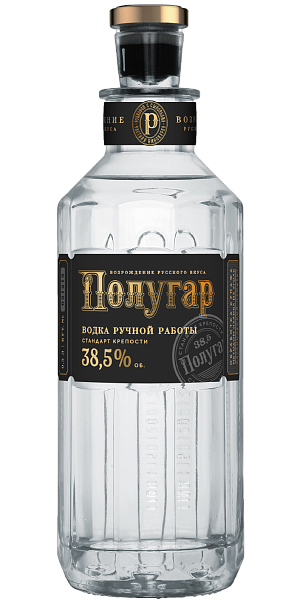 Водка Polugar Handcrafted Vodka, 0.5 л