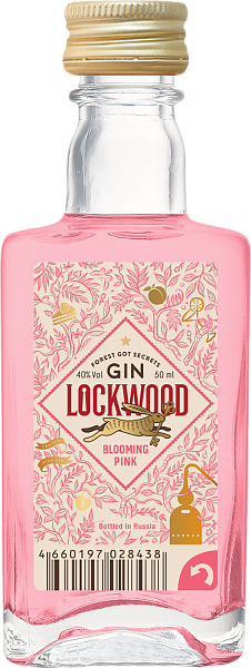 Джин Gin Lockwood Blooming Pink, 0.05 л