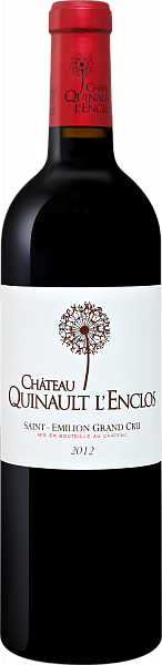 Вино Chateau Quinault L’Enclos Saint-Emilion Grand Cru Classe, 0.75 л
