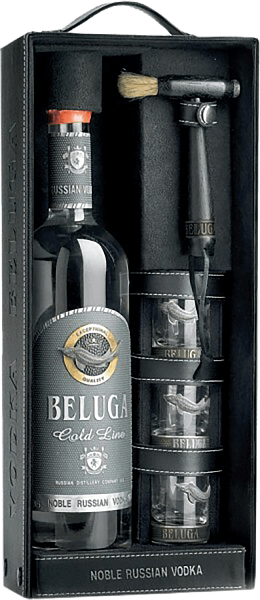 Beluga Gold Line (gift box), 0.75л