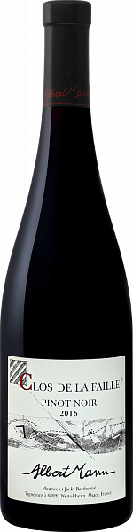 Pinot Noir Clos De La Faille Alsace AOC Domaine Albert Mann, 0.75 л