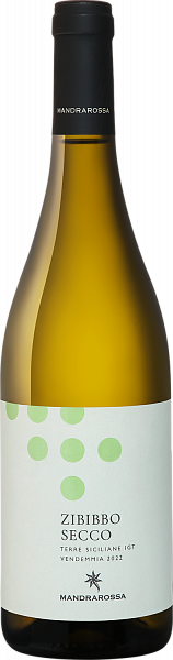 Белое вино Zibibbo Secco Terre Siciliane IGT Mandrarossa , 0.75 л