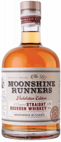 Moonshine Runners Bourbon Whiskey , 0.7 л
