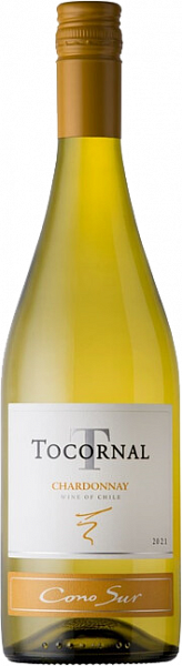 Вино Tocornal Chardonnay Central Valley DO Cono Sur, 0.75 л