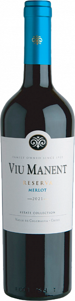 Вино Viu Manent Estate Collection Reserva Merlot Colchagua Valley DO, 0.75 л